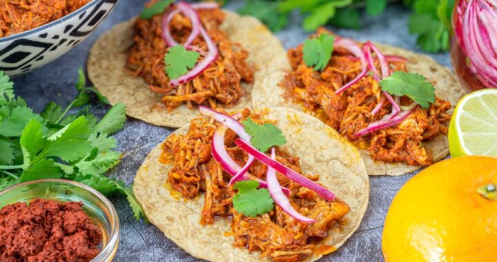 Tacos de cochinita pibil