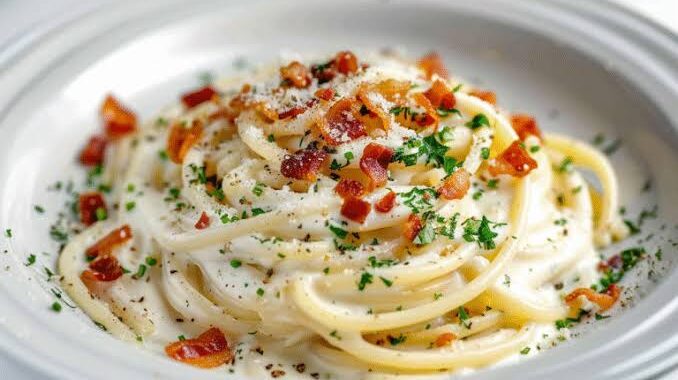 Pasta carbonara clásica